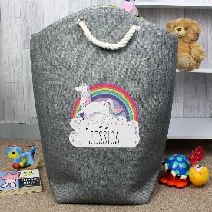 Personalised Unicorn Storage Bag: 6 - Storage By Gift Moments