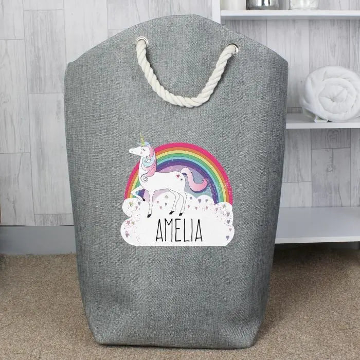 Personalised Unicorn Storage Bag: 1 - Storage By Gift Moments