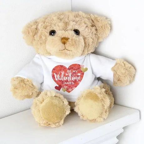 Personalised Valentine’s Day Confetti Hearts Teddy Bear: 4 - Teddy Bears & Soft Toys By Gift Moments