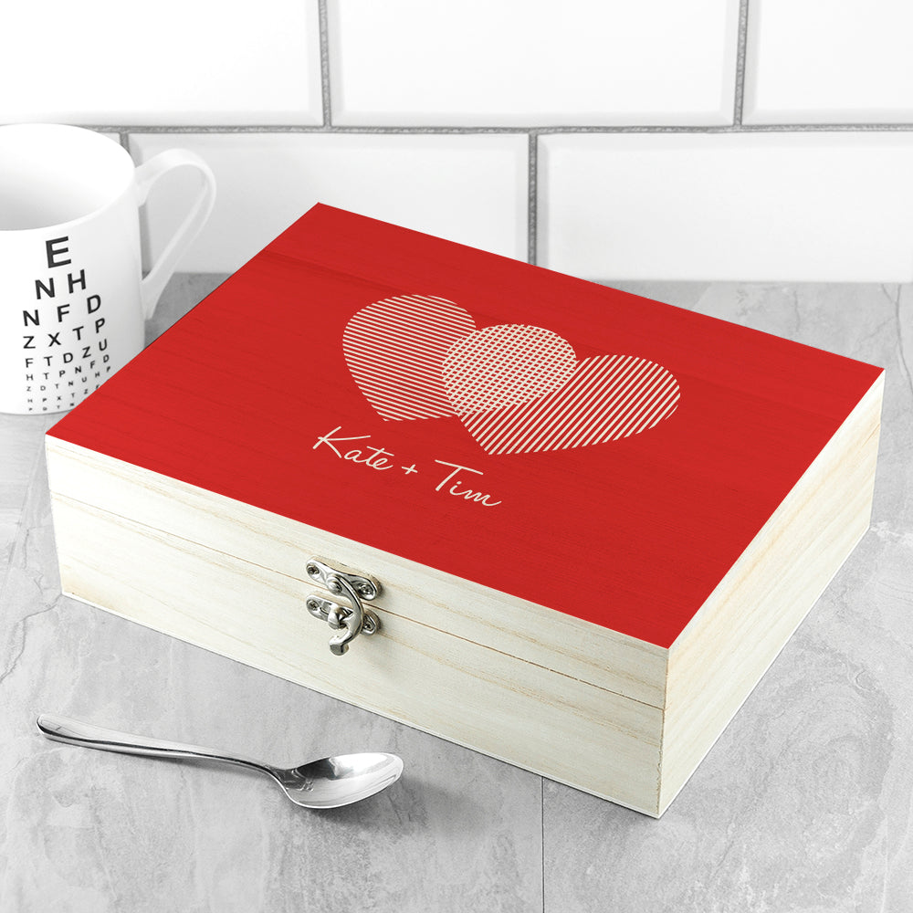 Personalised Venn Diagram Tea Box Selection: 1 Tea Boxes By Gift Moments