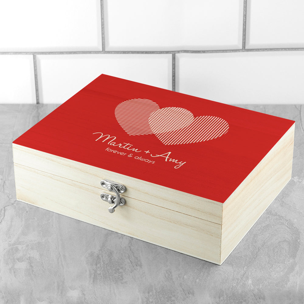 Personalised Venn Diagram Tea Box Selection: 2 Tea Boxes By Gift Moments