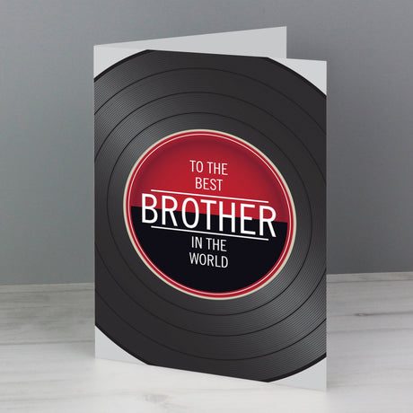 Personalised Vintage Record Card: 8 - Greeting Cards By Gift Moments
