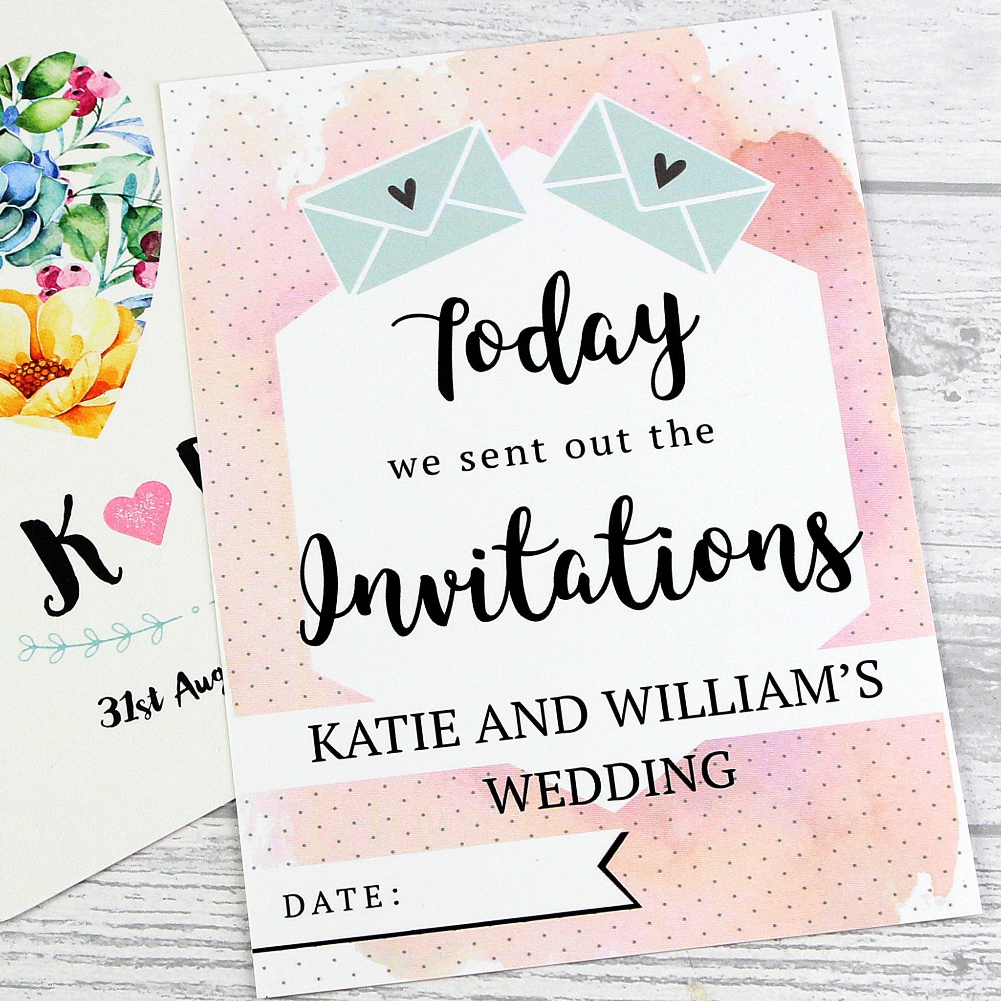 Personalised Wedding Cards For Milestone Moments: 3 - Keepsakes By Gift Moments