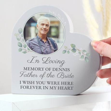 Personalised Wedding Memory Table Heart Ornament: 3 - Ornaments By Gift Moments