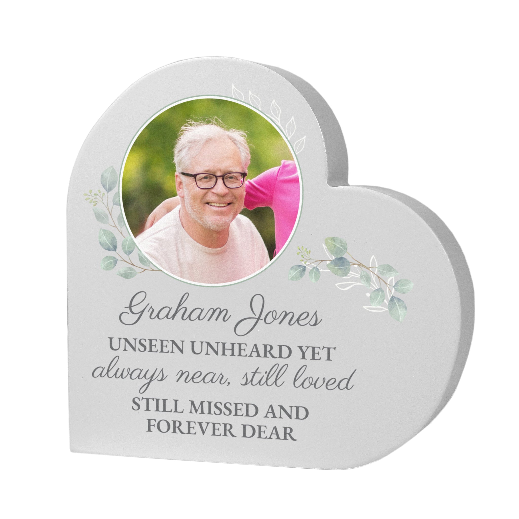 Personalised Wedding Memory Table Heart Ornament: 5 - Ornaments By Gift Moments
