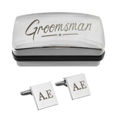 Personalised Wedding Role Cufflinks & Box Sets: 18 - Cufflinks & Tie Slides By Gift Moments