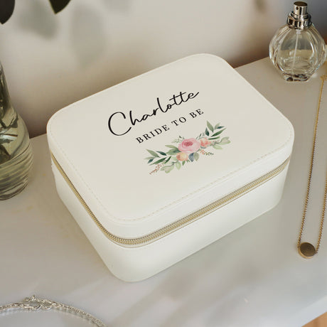Personalised Wedding Travel Jewellery Box: 3 - Jewellery Boxes By Gift Moments