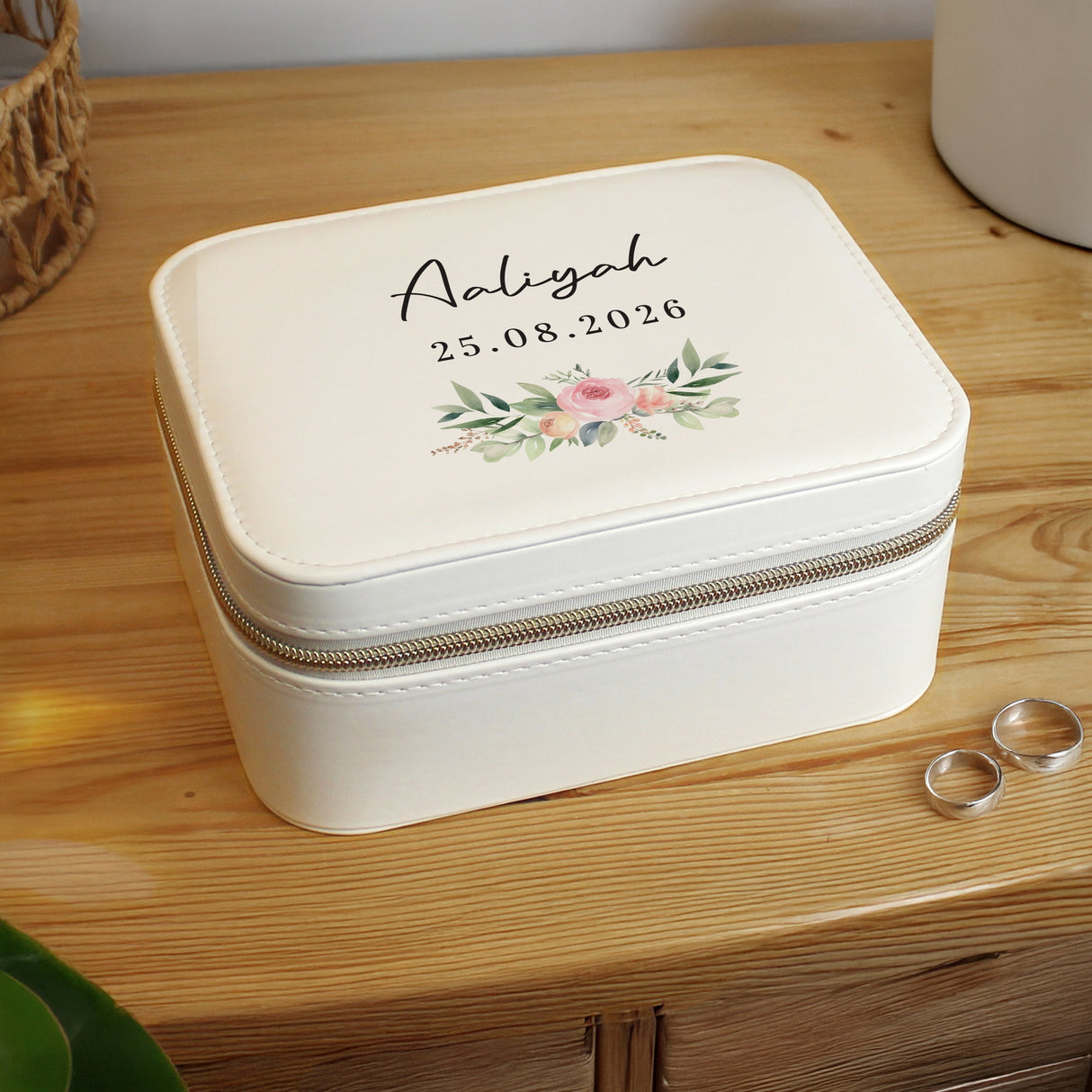 Personalised Wedding Travel Jewellery Box: 2 - Jewellery Boxes By Gift Moments