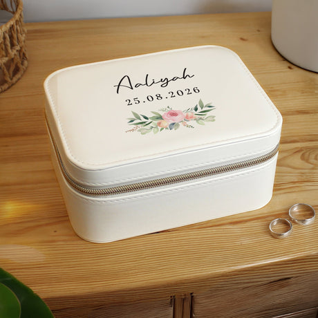 Personalised Wedding Travel Jewellery Box: 2 - Jewellery Boxes By Gift Moments