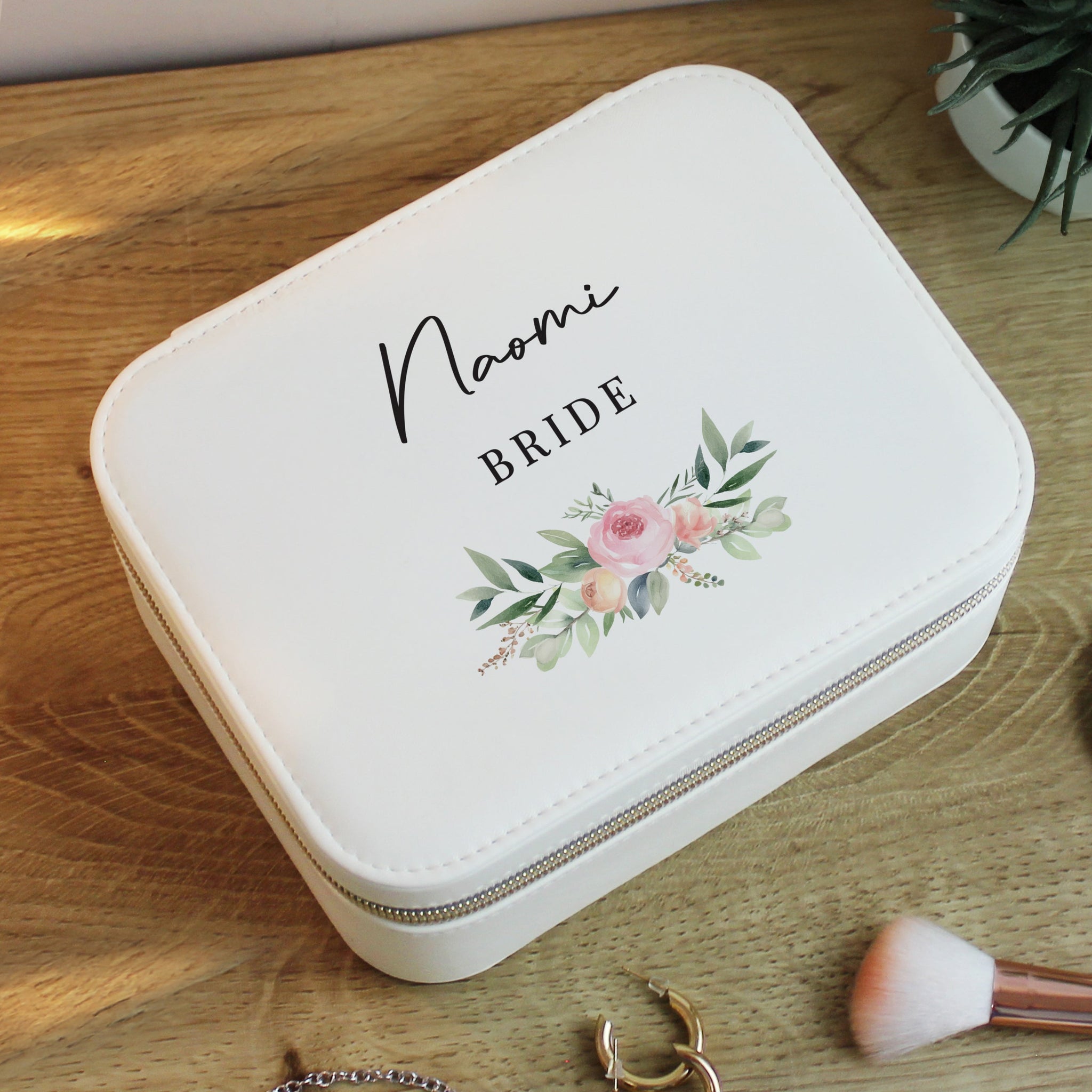 Personalised Wedding Travel Jewellery Box: 6 - Jewellery Boxes By Gift Moments