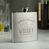 Personalised Whisky Hip Flask: 3 - Hip Flasks By Gift Moments