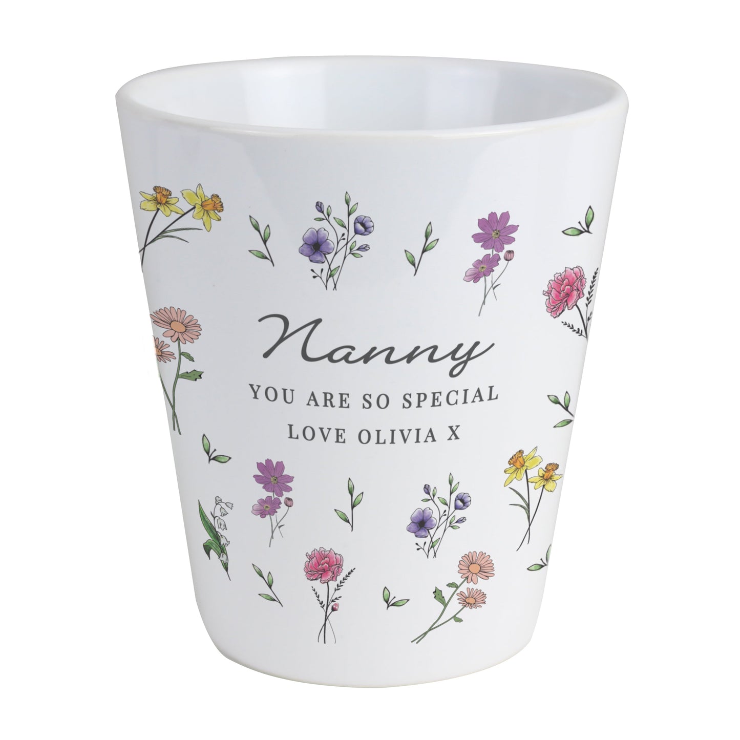 Personalised Wild Flowers Plant Pot: 5 - Pots & Planters By Gift Moments