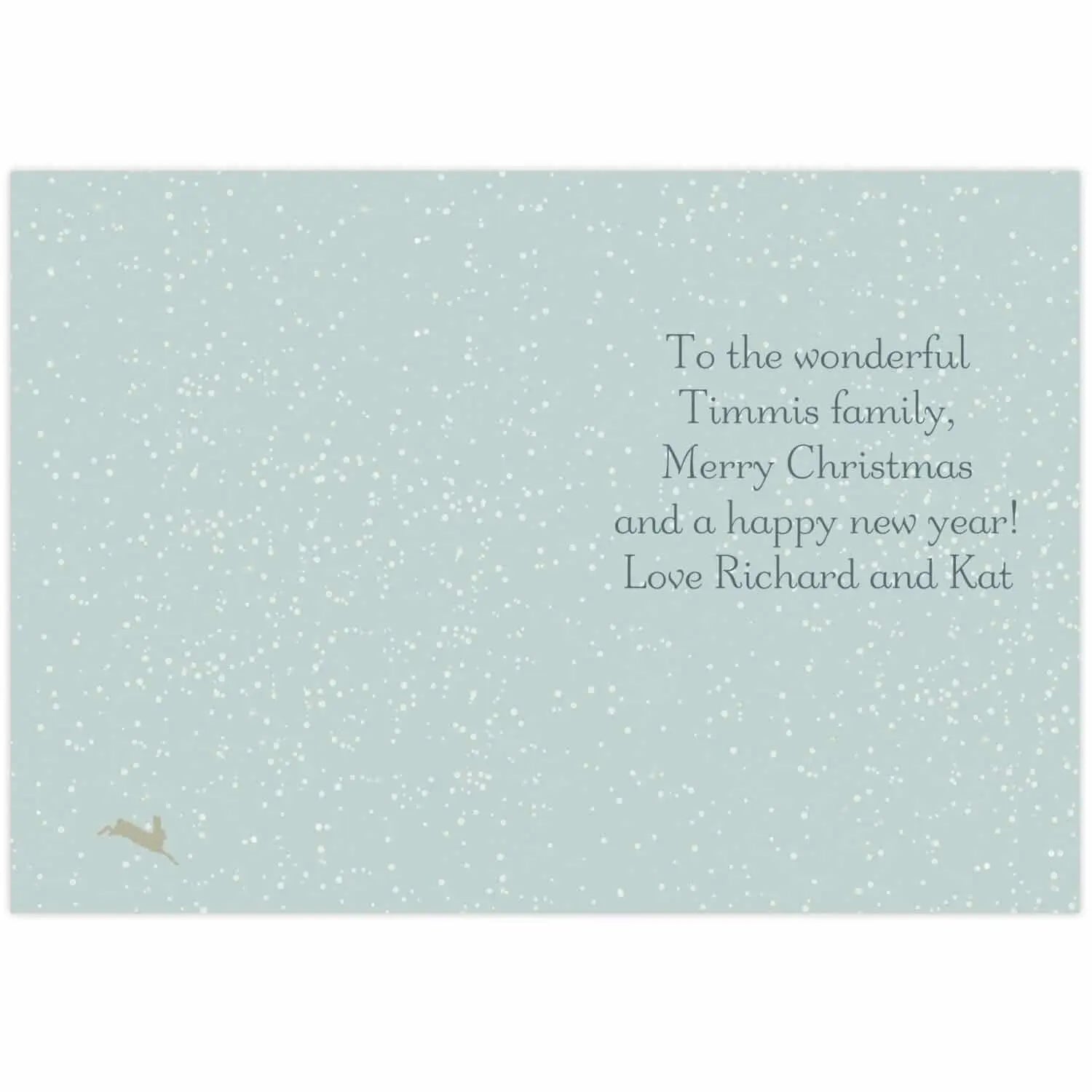 Personalised A Winter’s Night Card: 2 - Greeting Cards By Gift Moments
