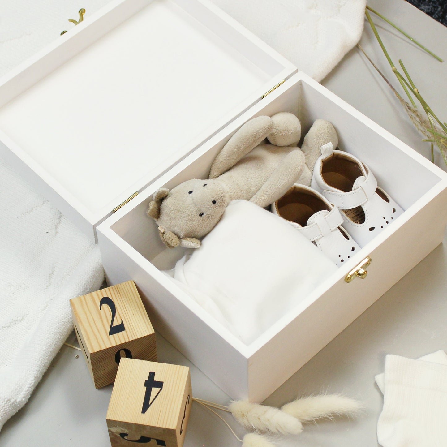 Personalised Woodland Animal Wooden Keepsake Box: 6 - Keepsake Boxes By Gift Moments