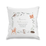 Personalised Woodland Animals Cushion: 4 - Cushions By Gift Moments