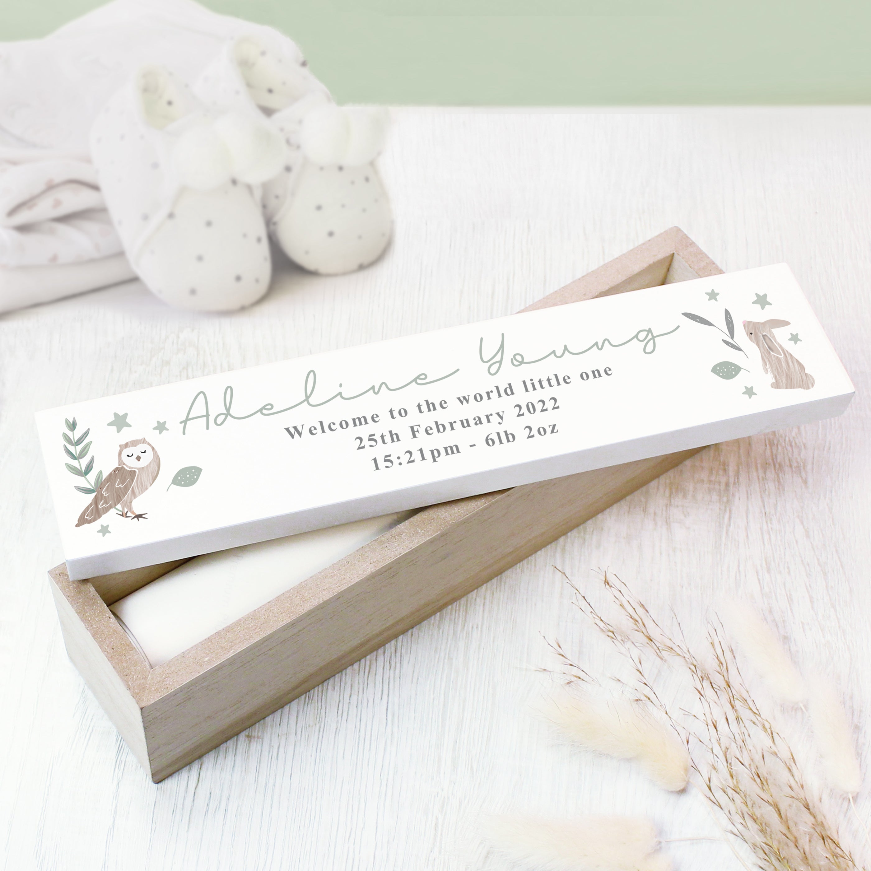 Personalised Woodland Animals Wooden Certificate Holder - Shop Certificate Holders At Gift Moments - 2