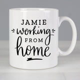 Personalised Working From Home Mug: 2 - Mugs By Gift Moments