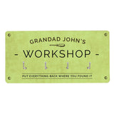 Personalised Workshop Hooks: 6 - Signs & Plaques By Gift Moments