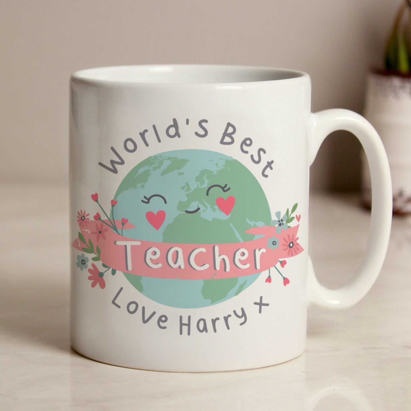 Personalised Worlds Best Mug: 1 - Mugs By Gift Moments