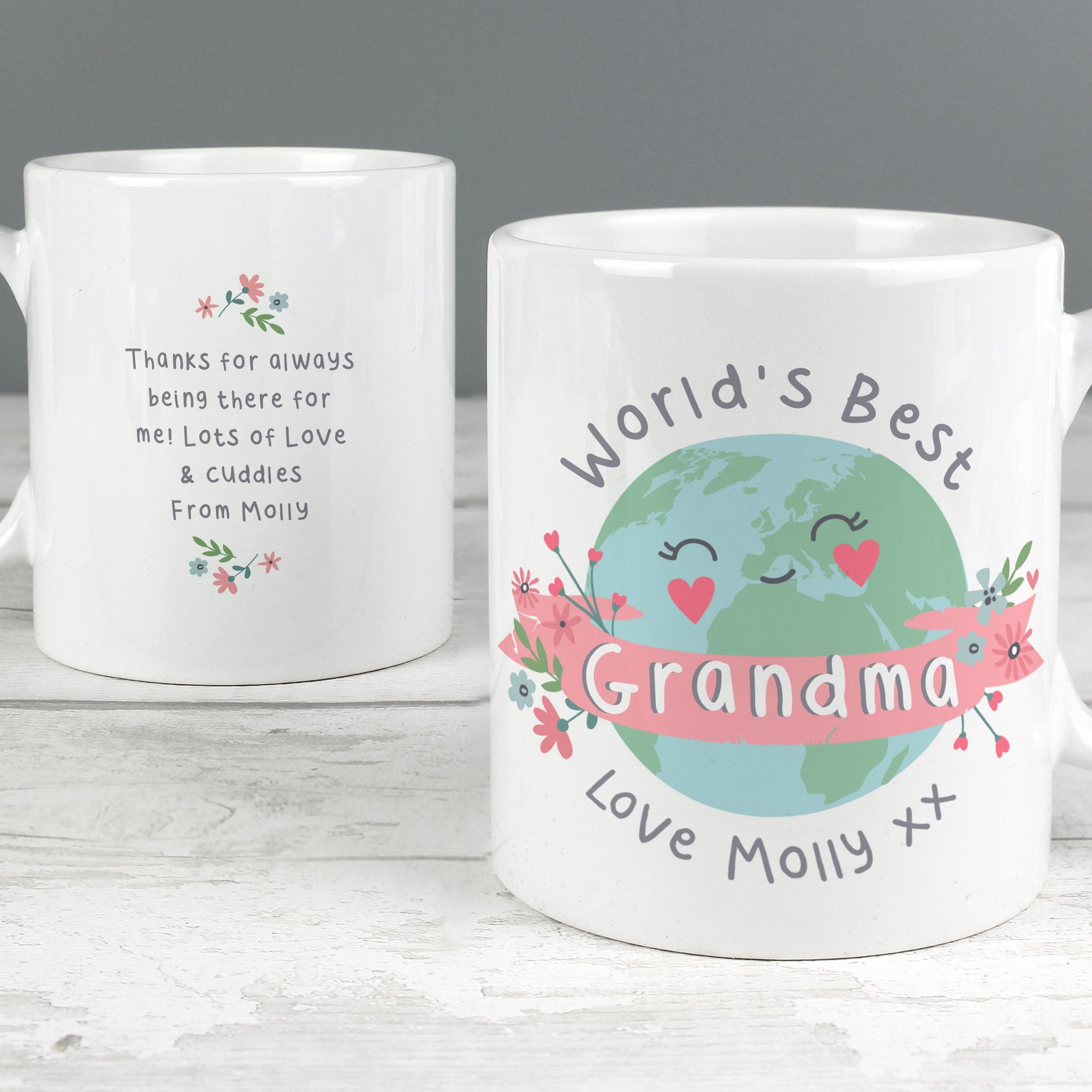 Personalised Worlds Best Mug: 4 - Mugs By Gift Moments