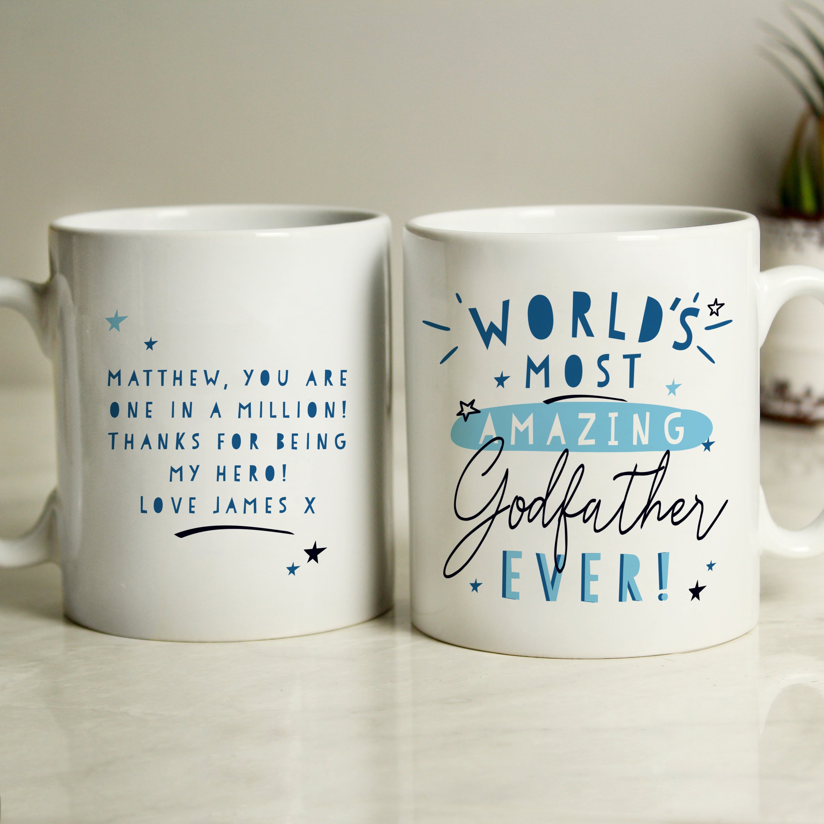 Personalised World’s Most Amazing Godfather Mug - Shop Mugs At Gift Moments - 2