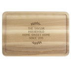 Personalised Wreath Chopping Board - Shop Chopping Boards At Gift Moments - 3
