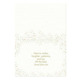 Personalised Baby Departure Card: 4 - Greeting Cards By Gift Moments