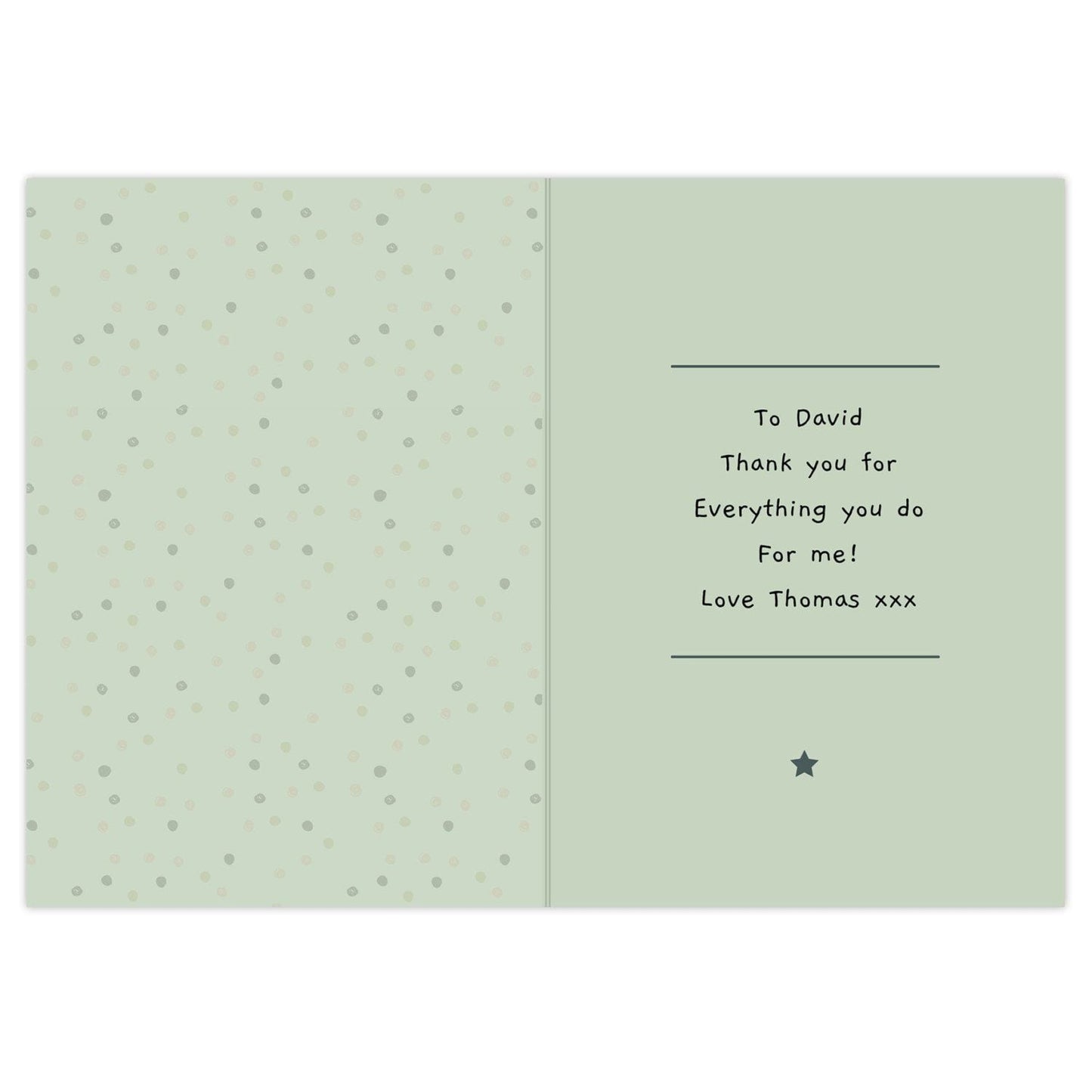 Personalised ’You’re Like a Dad to Me’ Card: 3 - Greeting Cards By Gift Moments