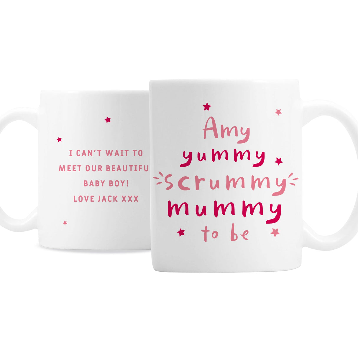 Personalised Yummy Scrummy Mummy To Be Mug: 4 - Mugs By Gift Moments