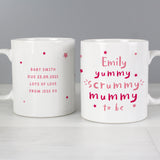 Personalised Yummy Scrummy Mummy To Be Mug: 2 - Mugs By Gift Moments