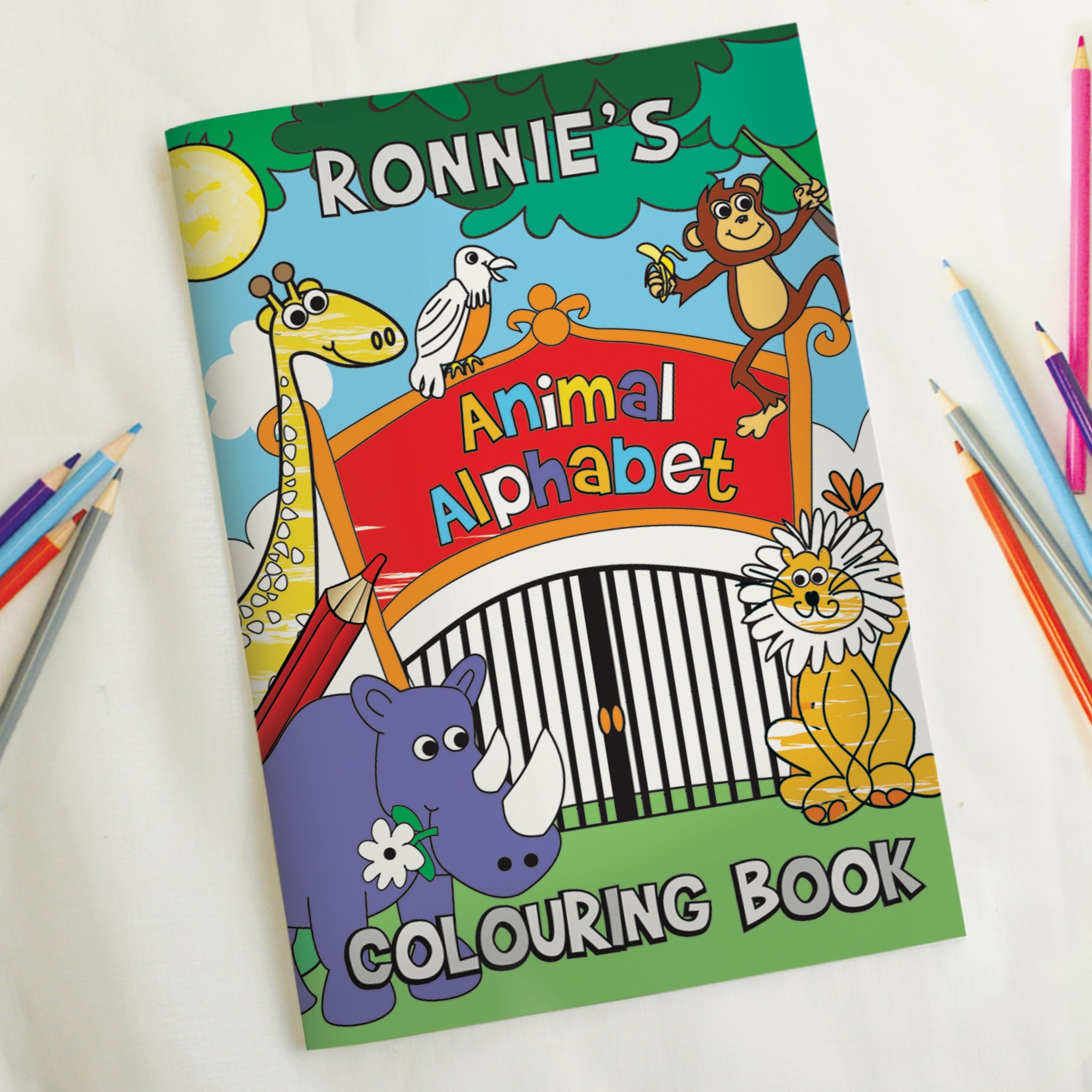 Personalised Zoo Colouring Book: 1 - Books By Gift Moments