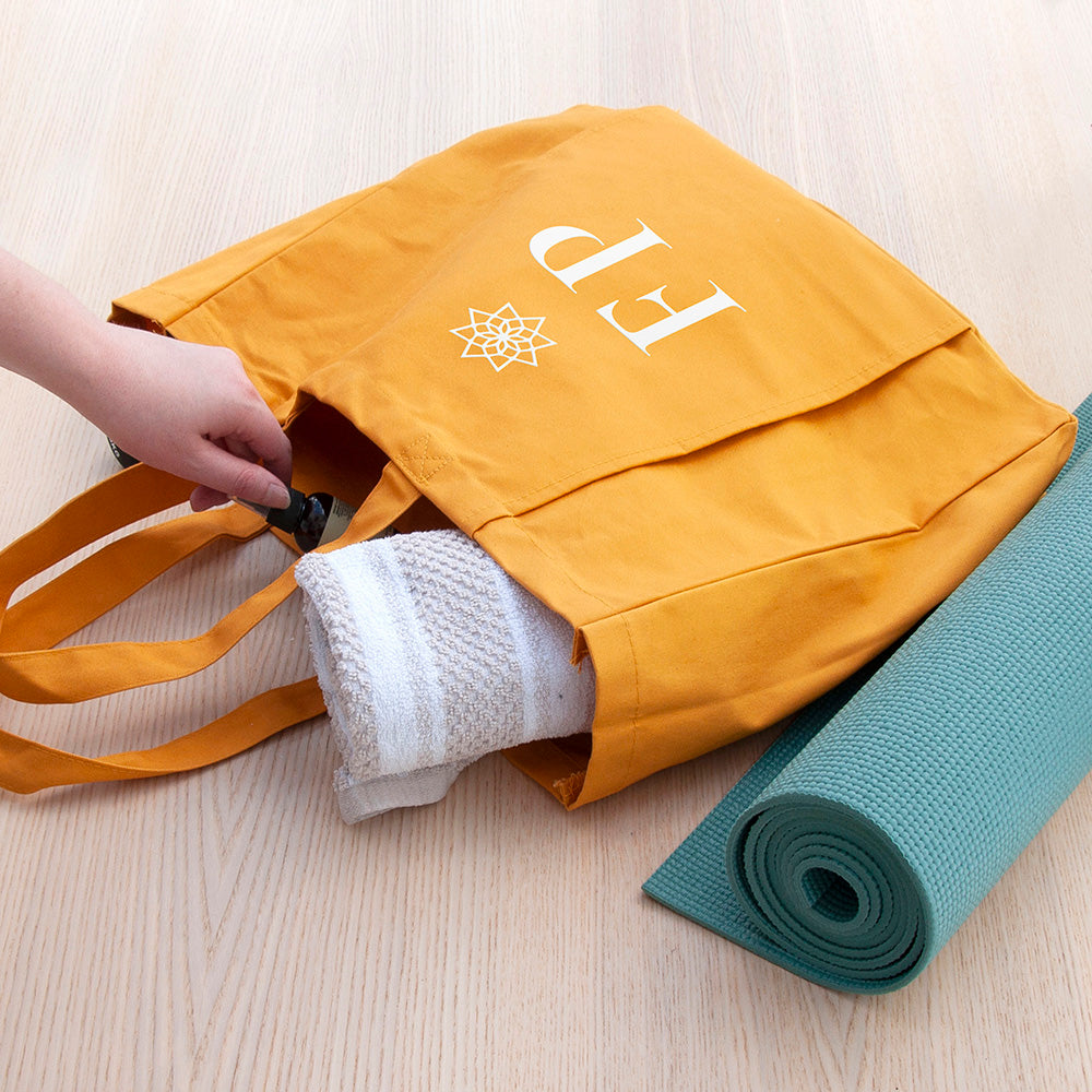 Personalized Organic Yoga Tote Bags: 5 - Bags By Gift Moments
