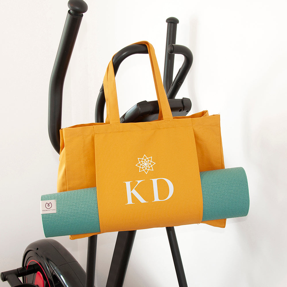 Personalized Organic Yoga Tote Bags: 1 - Bags By Gift Moments
