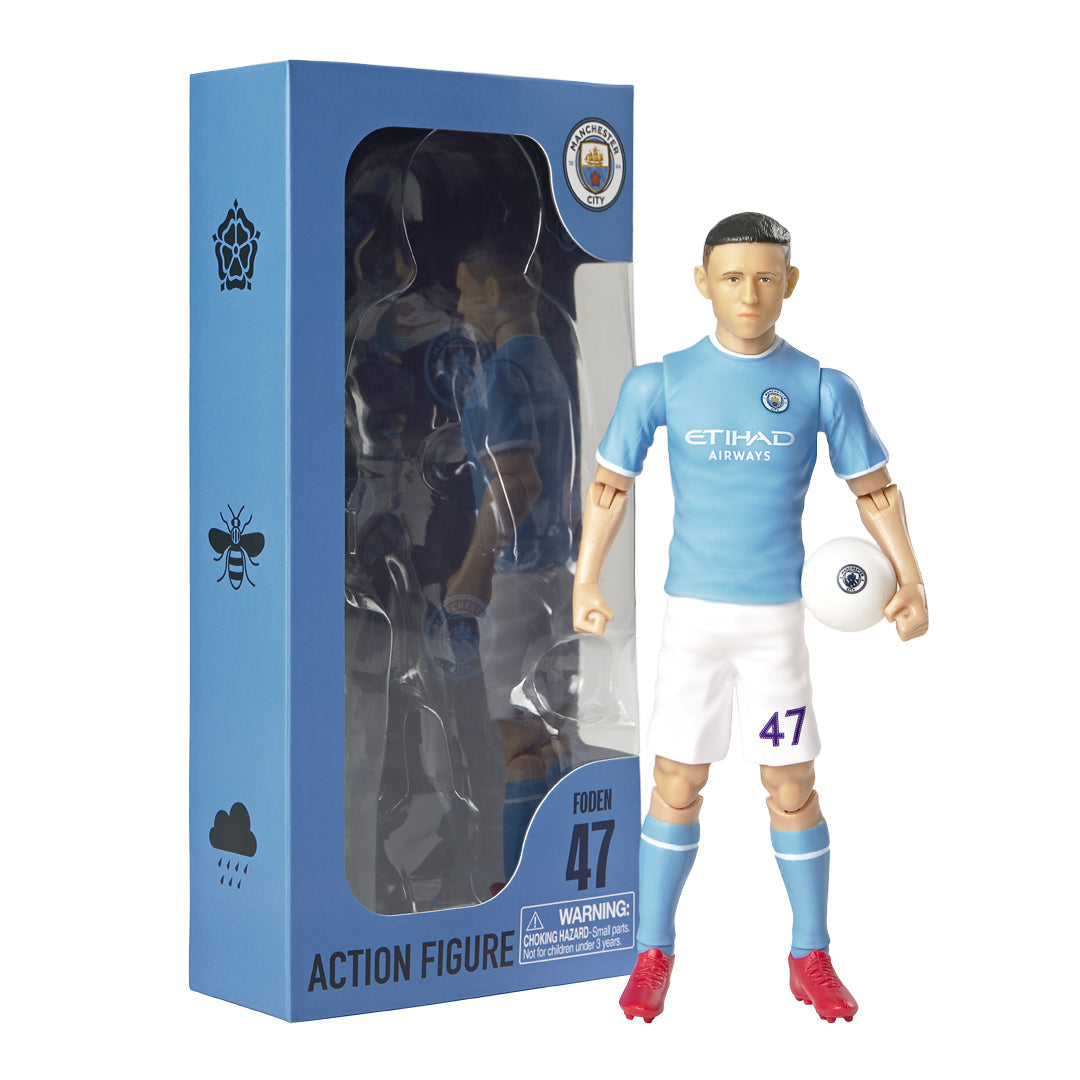 Manchester City FC Foden 20cm Action Figure: 7 - Figures & Collectables By Manchester City