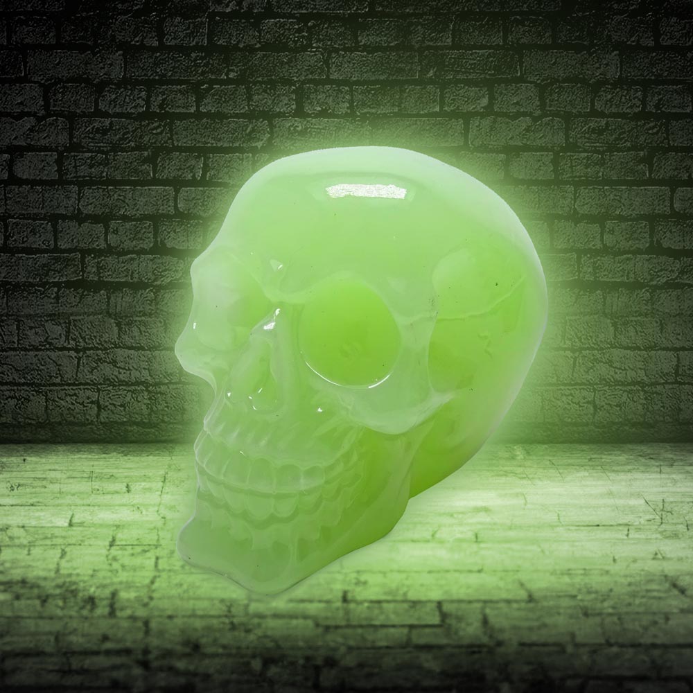 Phosphorescent Glow in the Dark Skull: 1 - Figures & Collectables By Gift Moments