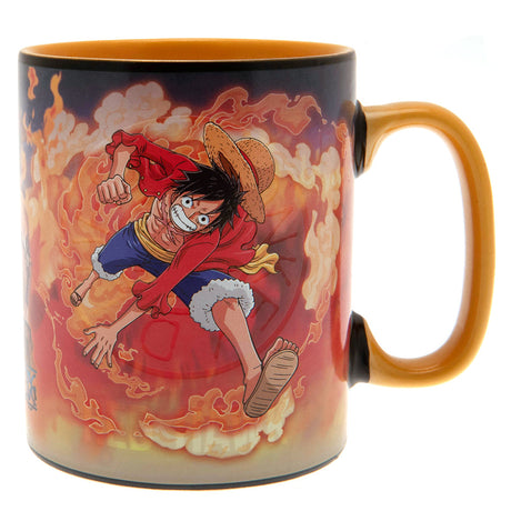 One Piece Heat Changing Mega Mug Luffy & Sabo: 7 - Mugs By One Piece