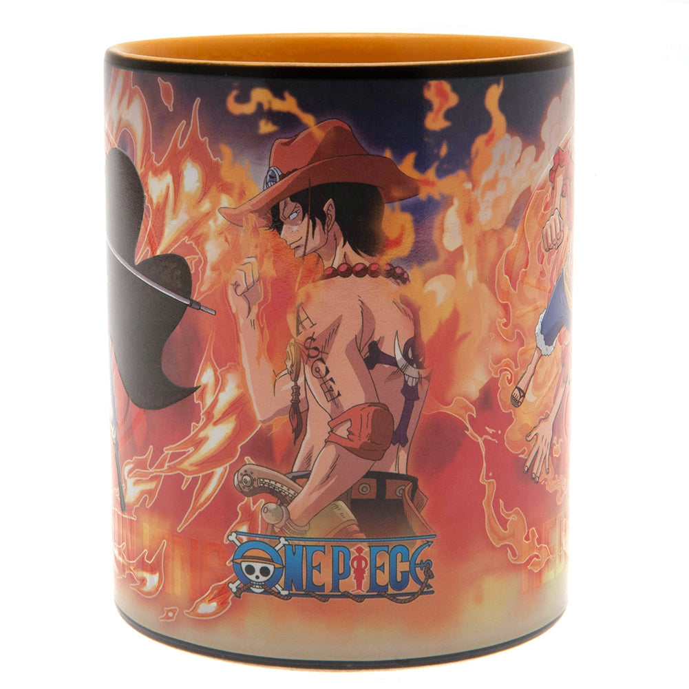 One Piece Heat Changing Mega Mug Luffy & Sabo: 5 - Mugs By One Piece
