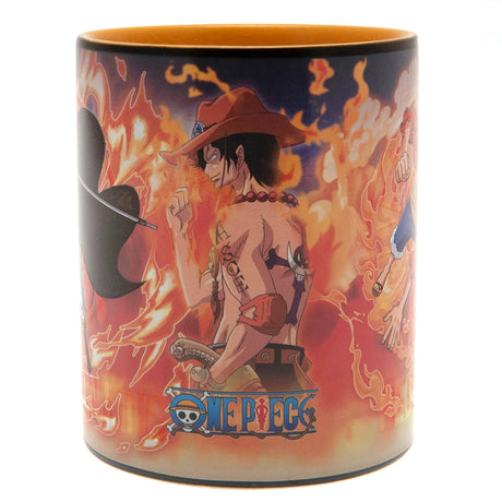 One Piece Heat Changing Mega Mug Luffy & Sabo: 5 - Mugs By One Piece