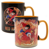One Piece Heat Changing Mega Mug Luffy & Sabo: 1 - Mugs By One Piece
