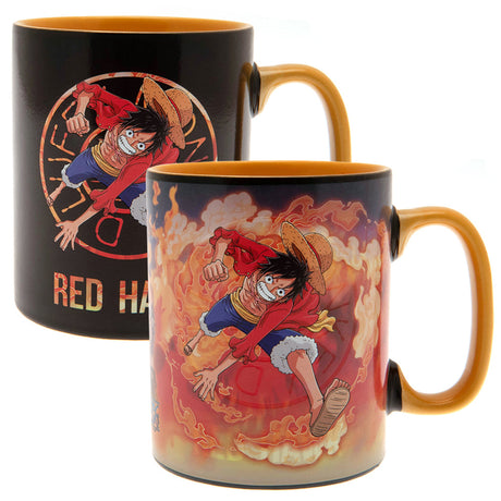 One Piece Heat Changing Mega Mug Luffy & Sabo: 1 - Mugs By One Piece