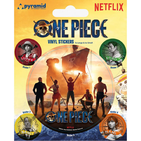One Piece Straw Hat Crew Vinyl Stickers: 1 - Stickers By One Piece