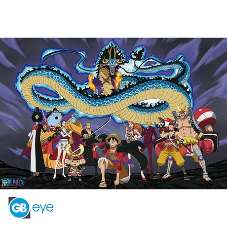One Piece Kaido vs Straw Hat Crew Poster: 1 - Posters By One Piece