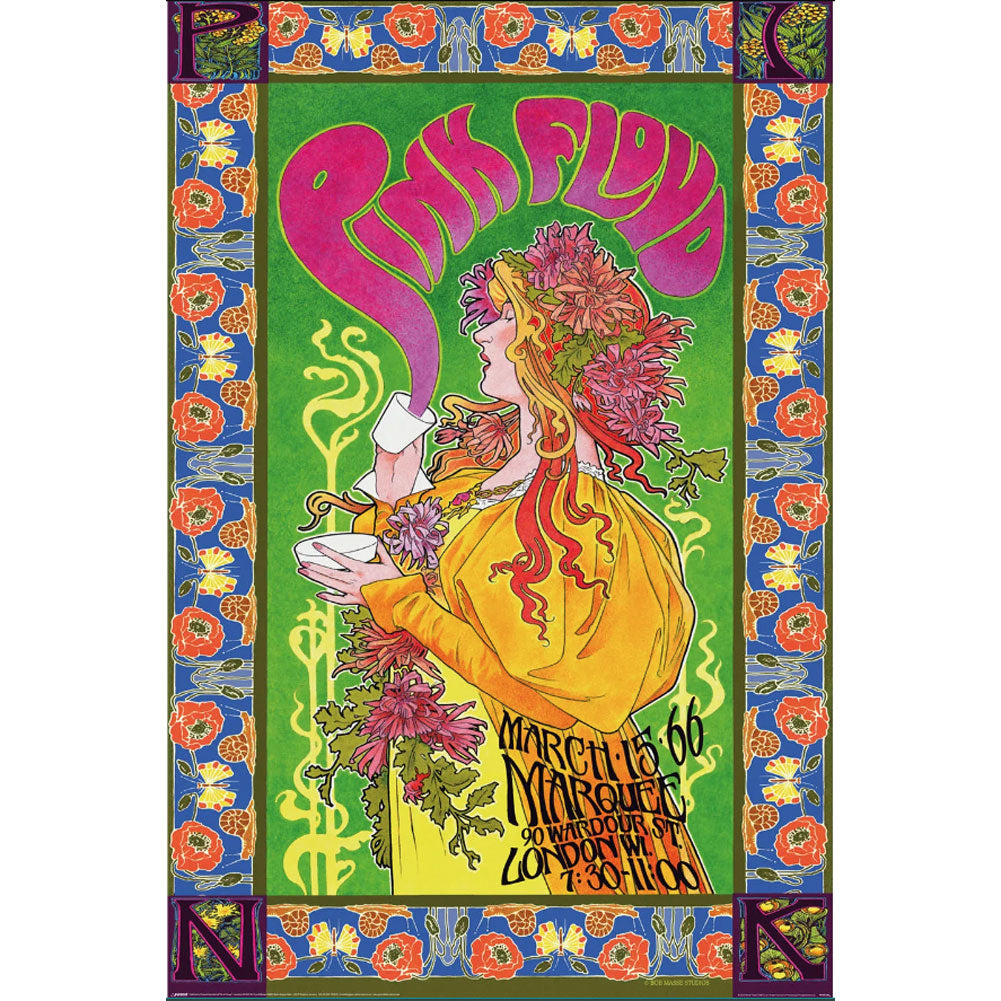 Pink Floyd Poster 66 297: 1 Posters By Pink Floyd