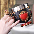 Pinkys Up Queen of Hearts Cup 11cm - Shop Cups At Gift Moments - 1