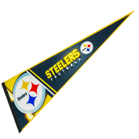 Pittsburgh Steelers Classic Felt Wall Pennant: 3 - Flags & Banners By American Sports