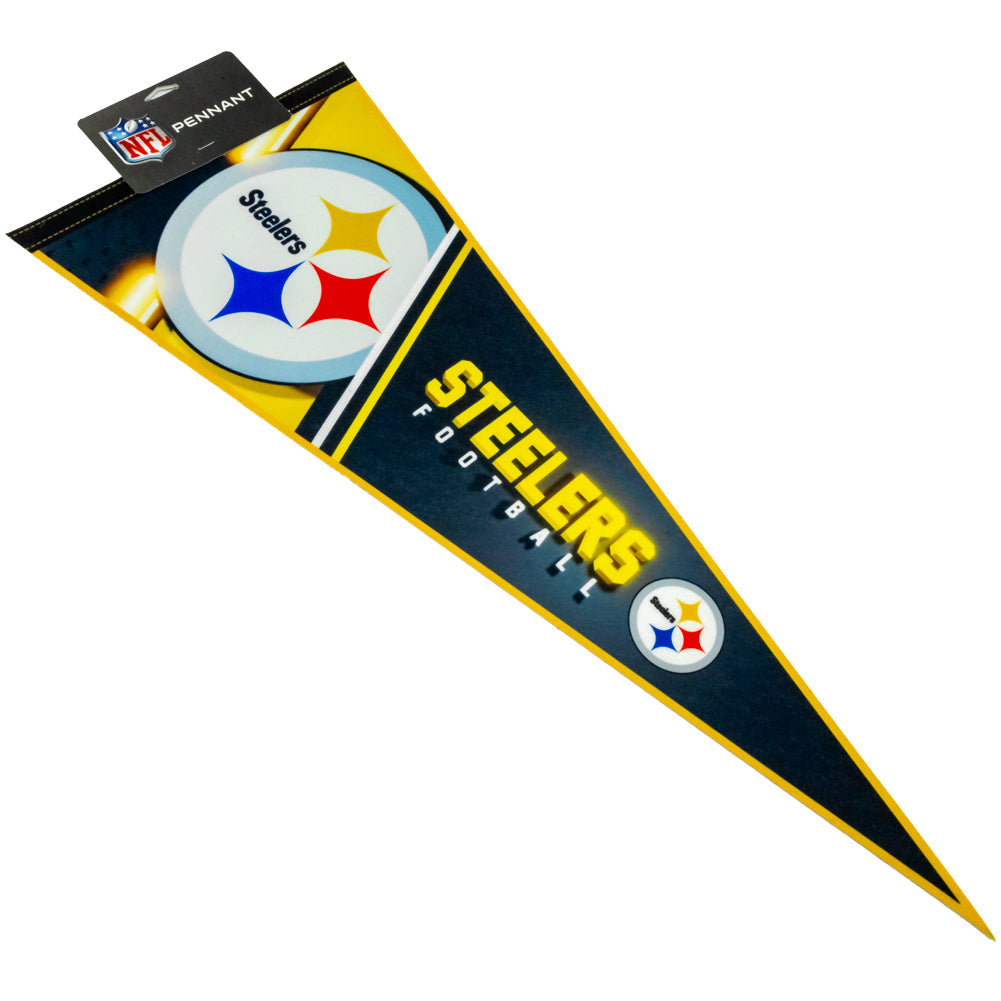 Pittsburgh Steelers Classic Felt Wall Pennant: 6 - Flags & Banners By American Sports
