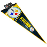 Pittsburgh Steelers Classic Felt Wall Pennant: 6 - Flags & Banners By American Sports
