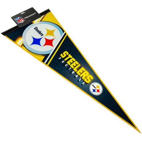 Pittsburgh Steelers Classic Felt Wall Pennant: 6 - Flags & Banners By American Sports