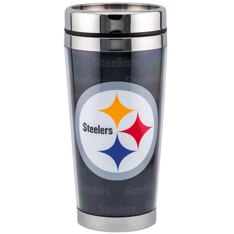 Pittsburgh Steelers Thermal Travel Mug: 1 - Mugs By American Sports