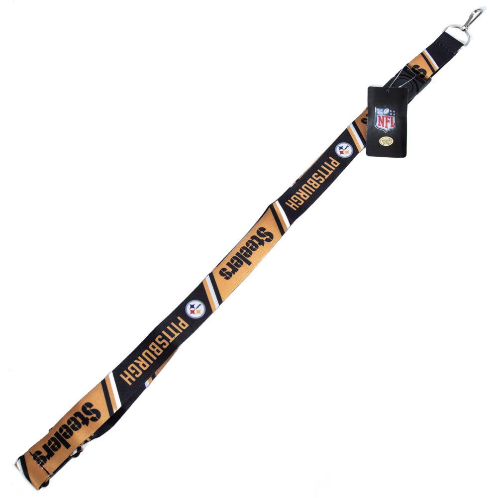 Pittsburgh Steelers Lanyard: 4 - Lanyards By American Sports